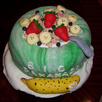 Bowl Of Cereal With Fruit