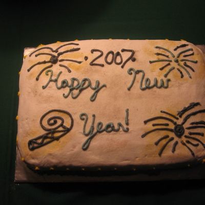 New Years Cake