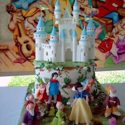 Snow White Fairytale Cake