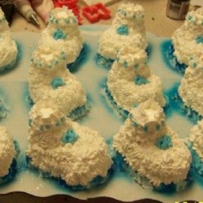 Baby Booties For A Bay Shower Boy