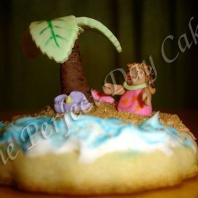 Palm Tree Sugar Cookie