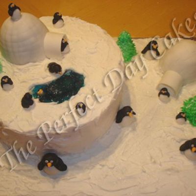 Penguin Cake
