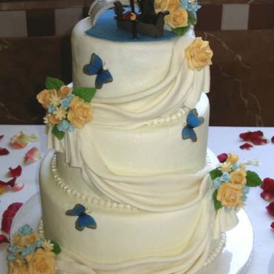 Sandra's Wedding Cake