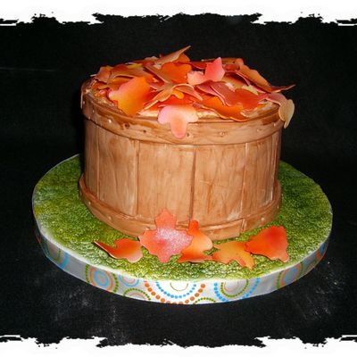 Kat's Basket Of Leaves