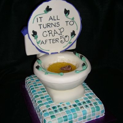 Toilet Cake