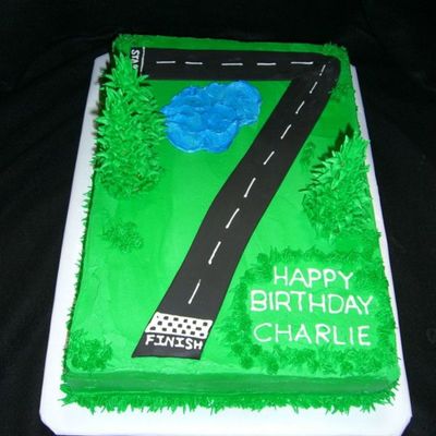Race Track Cake