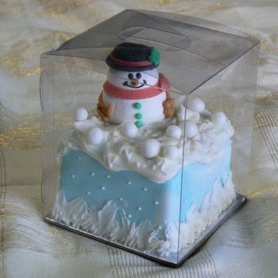 Miniature Christmas Cake