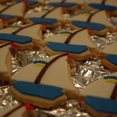 Sailboat Cookies