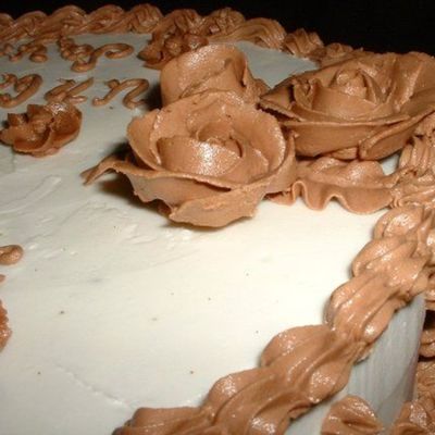 My First Cake (Rose Closeup)