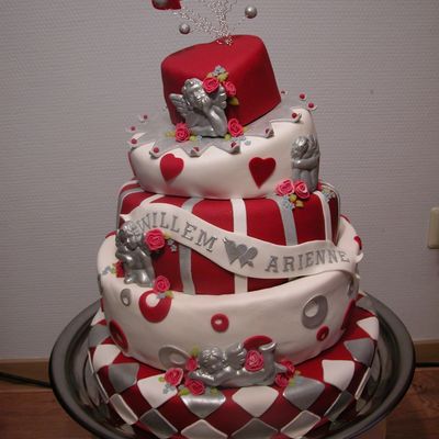 Topsy Turvy Love Cake