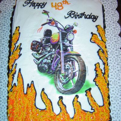 Harley Birthday Cake