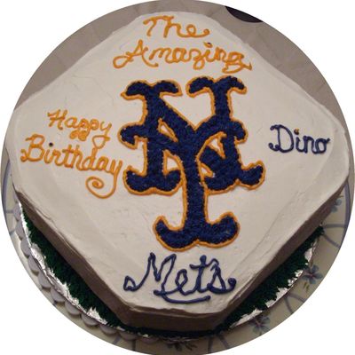 Ny Mets Birthday Cake
