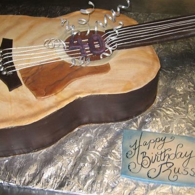 Guitar Cake