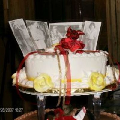 Top Tier For Class Reunion Cake