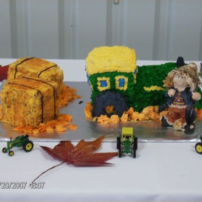 Tractor Grooms Cake For Doug