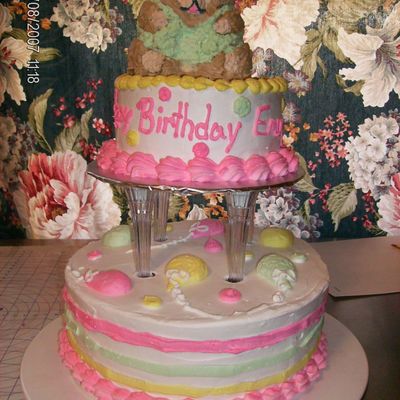 Teddy Bear Tiered Cake