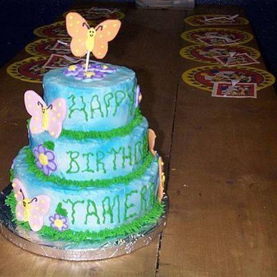 My Cousins Little Girls Birthday Cake