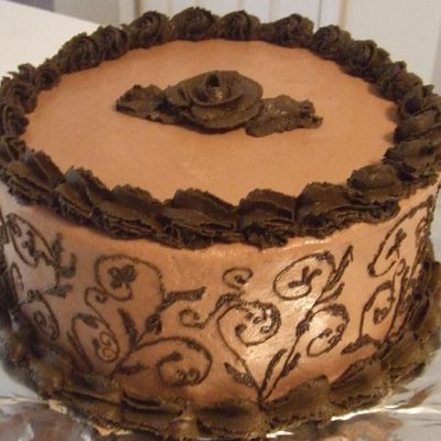 "4 Times The Chocolate" Cake