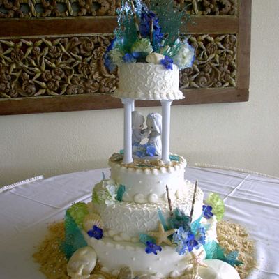 Ocean Theme Cake