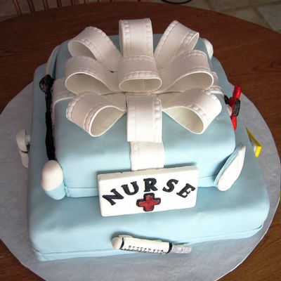 Nursing School Graduation Cake