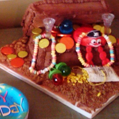 Treasure Chest Cake
