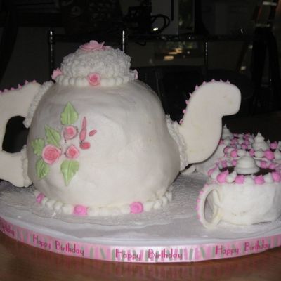 Teapot And Cups