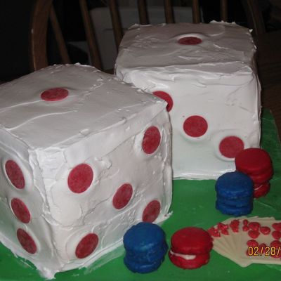 Casino Themed Cake