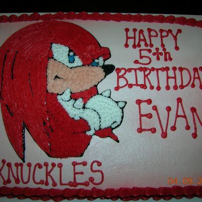 Knuckles Cake