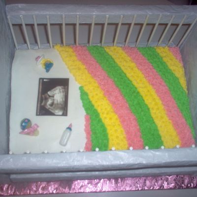 Top View Of Baby Crib