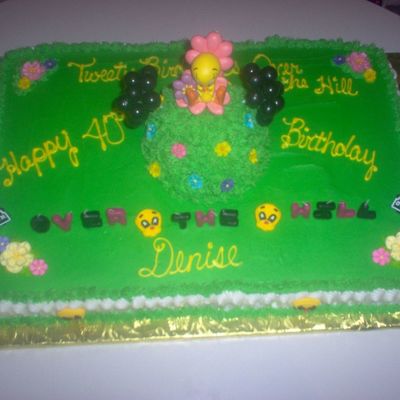 Tweety Bird Goes Over The Hill