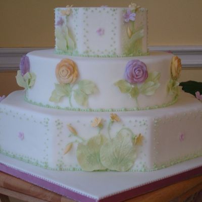 Summer Wedding Cake