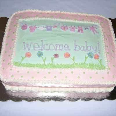 My Baby Shower Cake
