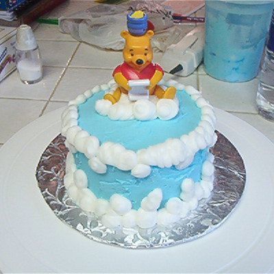 Pooh Smash Cake!