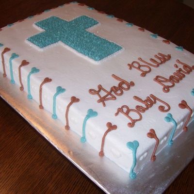 Baptism Cake