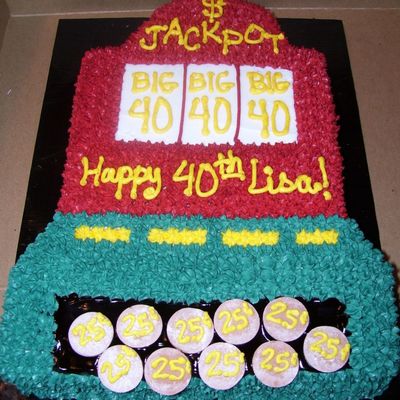 Slot Machine Cake