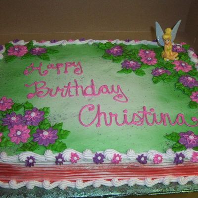 Tinkerbell W/flowers