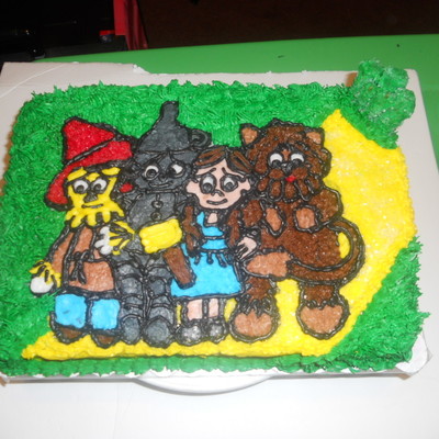 The Wizard Of Oz Cake