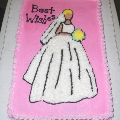 Cheryl's Bridal Shower Cake