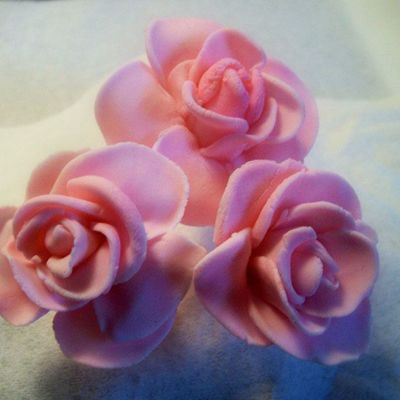 Fondant Roses