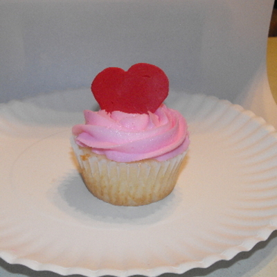 Heart Cupcake