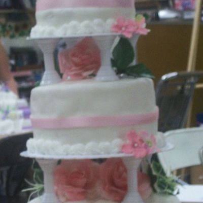 My First Practice Wedding Cake