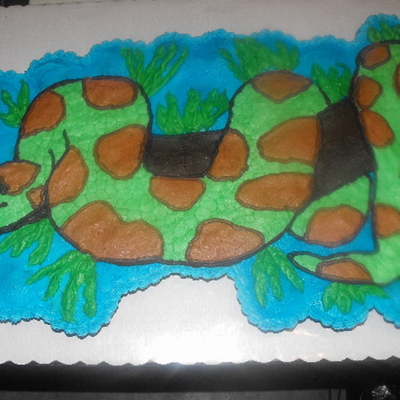 Afternoon On The Amazon Cupcake Cake