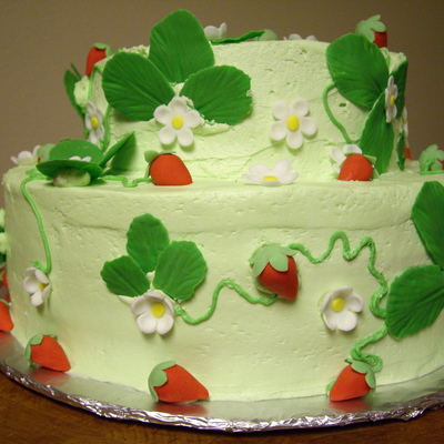 Strawberry Patch Cake