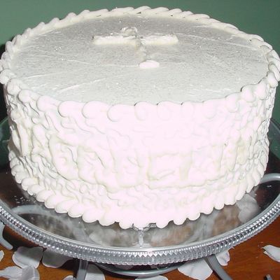 Jacqueline's Christening Cake