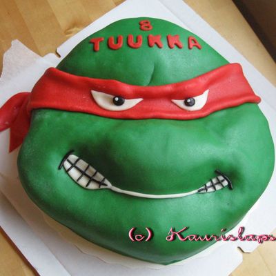 Turtles (Tmnt) Cake