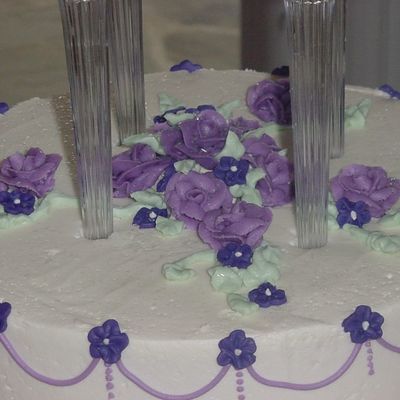 Purple Flowers Close-Up