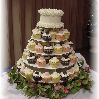 Retirement Party Cupcake Tree