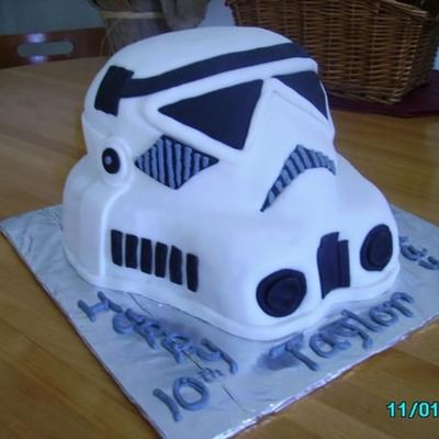 Storm Trooper Cake
