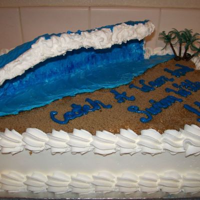 Ocean Wave Cake