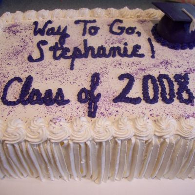 Stephanie's Graduation Cake